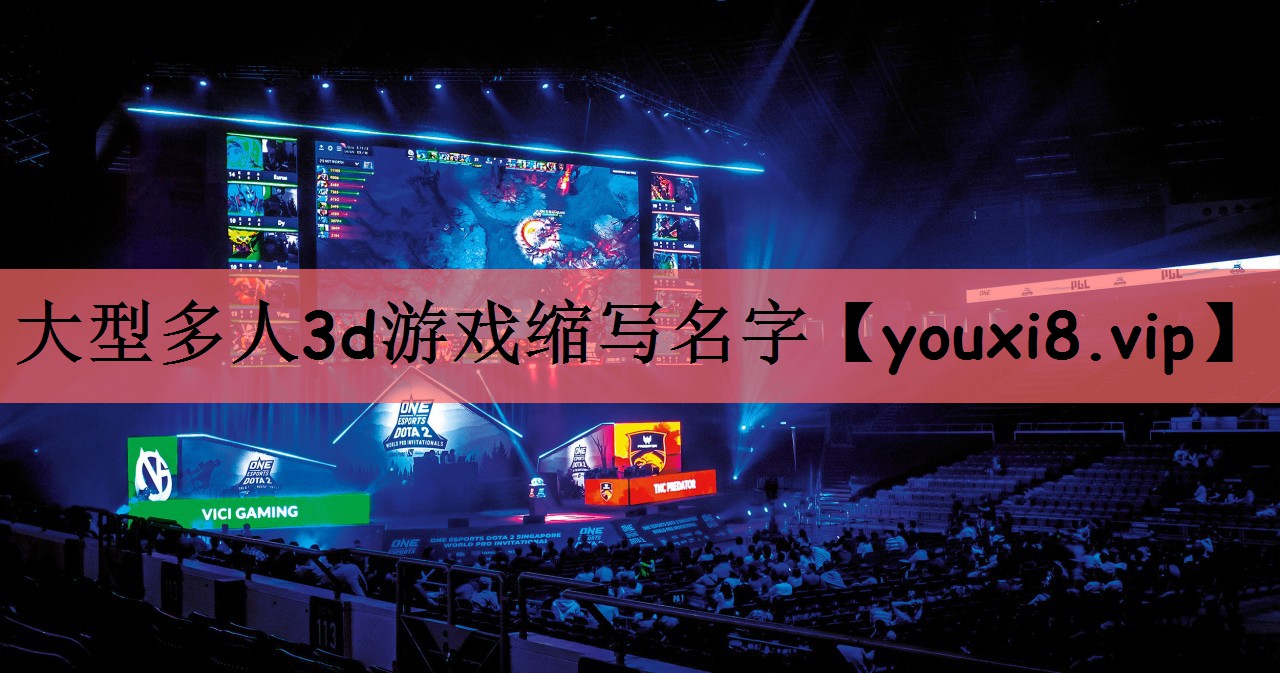 大型多人3d游戏缩写名字